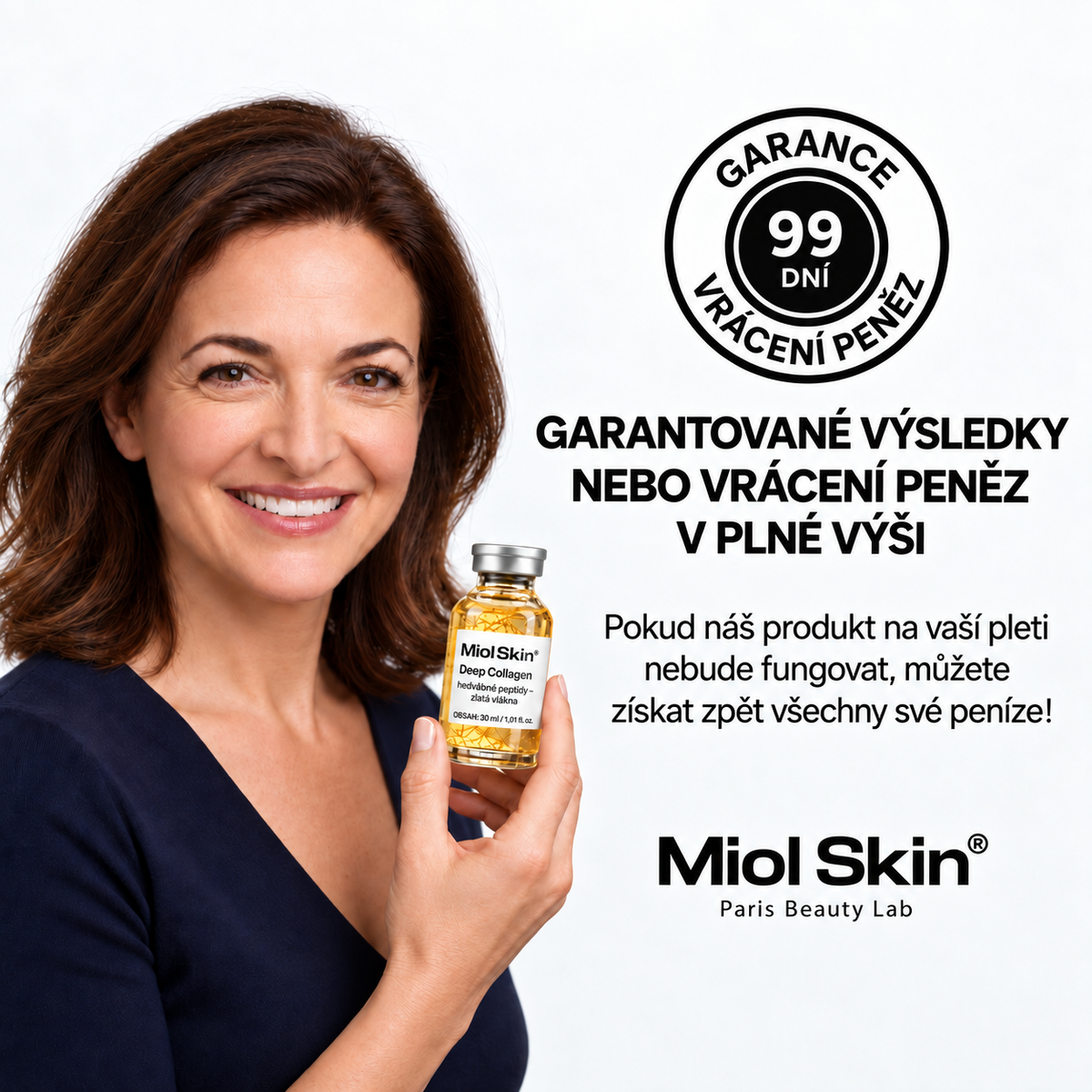 Miol Skin® – Sérum s hedvábnými peptidy a kolagenem