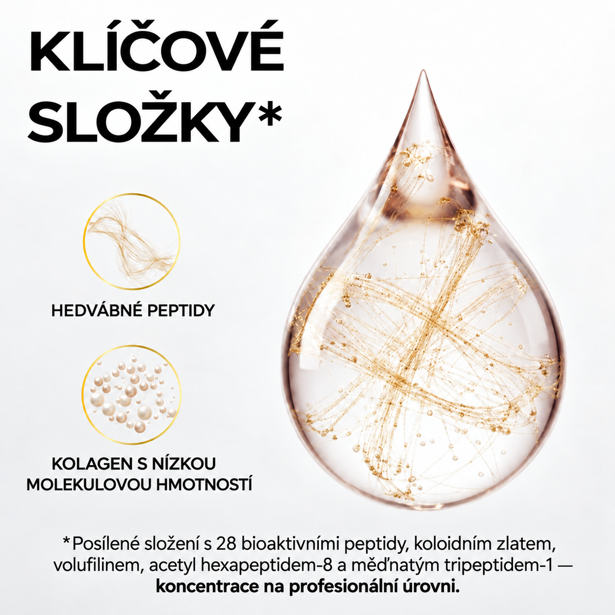 Miol Skin® – Sérum s hedvábnými peptidy a kolagenem